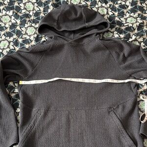 lululemon athletica Men's Black Hooded Knit Pullover size S men